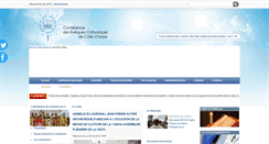 Desktop Screenshot of eglisecatholique-ci.org